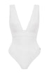 Shan Intemporel Timeless Plunging One-Piece Swimsuit